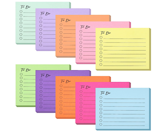 Pack Lined Sticky Notes